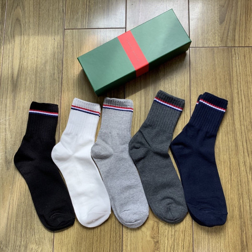 남성용 장목 양말