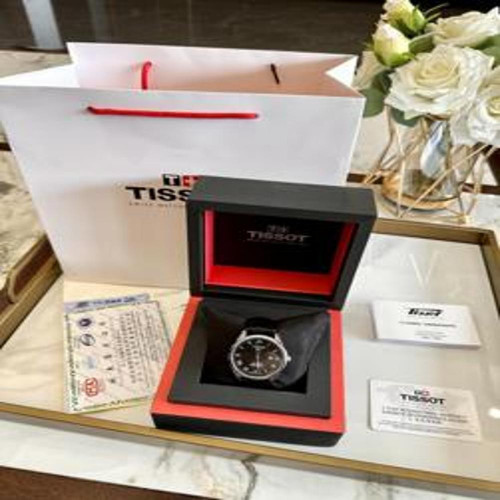 남성용 가죽 시계