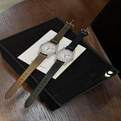 여성용 가죽 시계