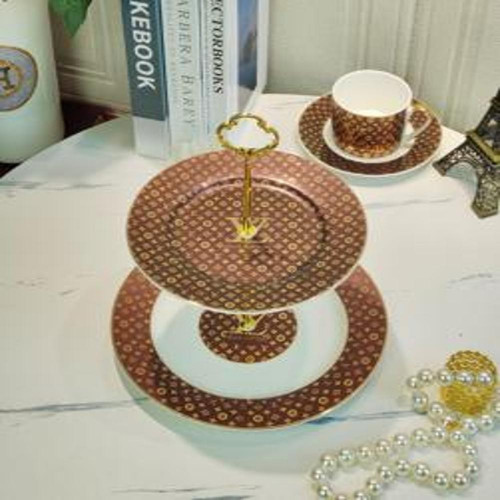 2단 디저트 스탠드