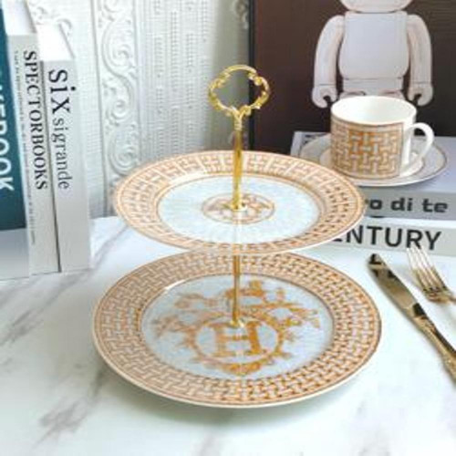 2단 디저트 스탠드