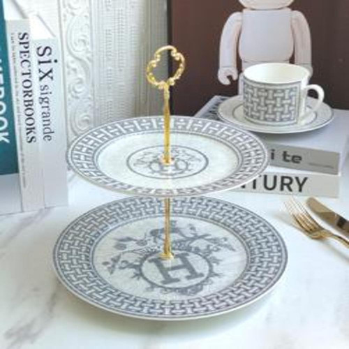 2단 디저트 스탠드