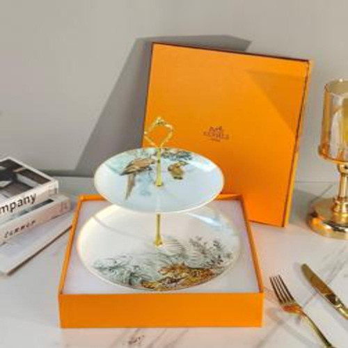 2단 디저트 스탠드