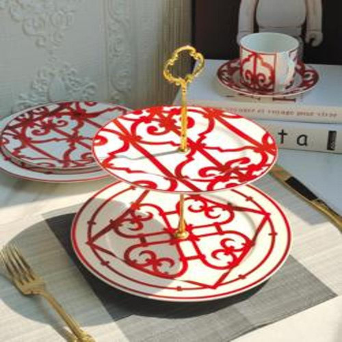 2단 디저트 스탠드