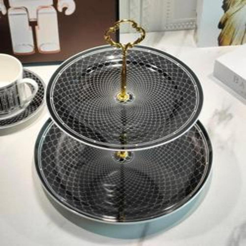 2단 디저트 스탠드