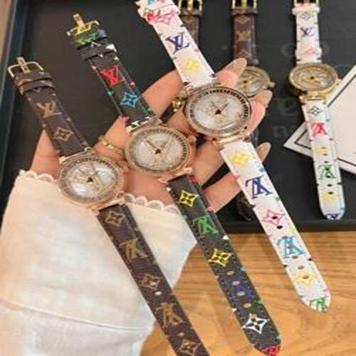 여성용 가죽 시계