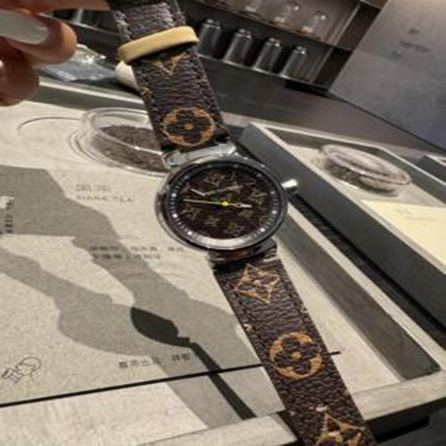 여성용 가죽 시계