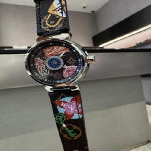 여성용 가죽 시계