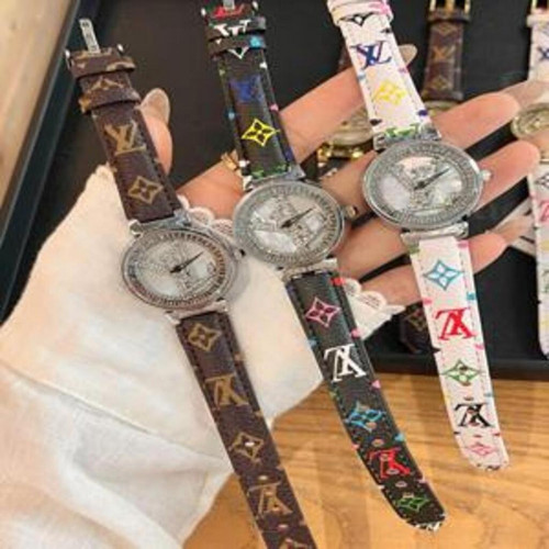 여성용 가죽 시계