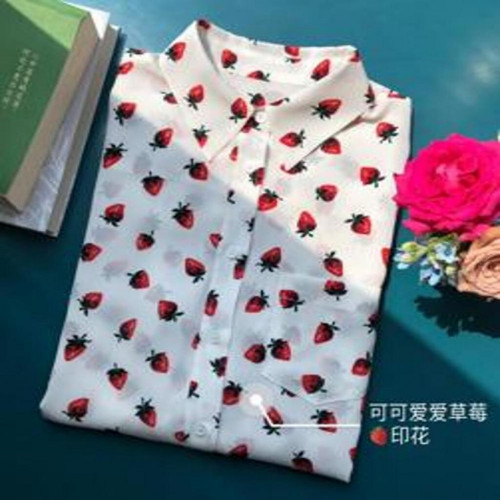 여성용 긴소매 셔츠