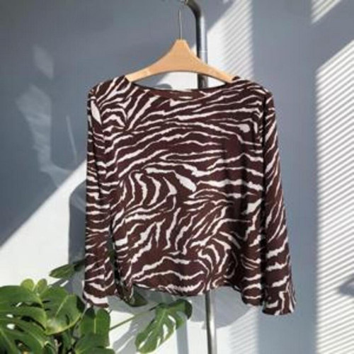 여성용 긴소매 블라우스