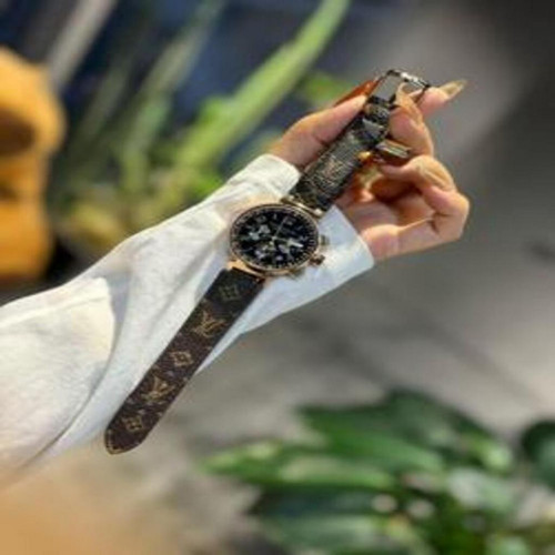 여성용 가죽 시계