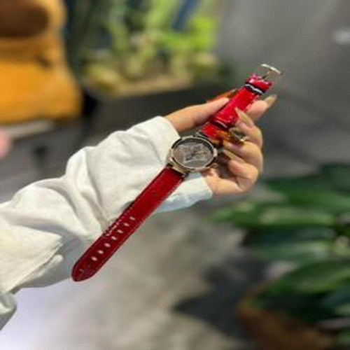 여성용 가죽 시계