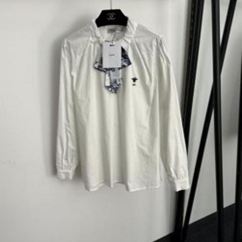 여성용 긴소매 블라우스