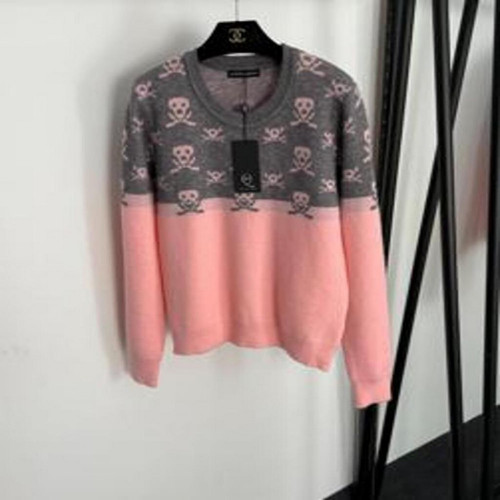 여성용 긴소매 니트