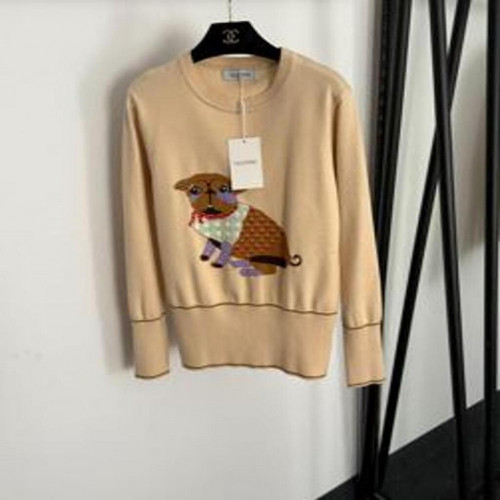 여성용 긴소매 니트