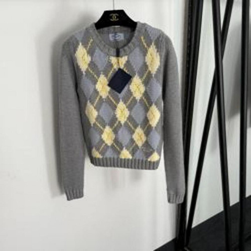 여성용 긴소매 니트