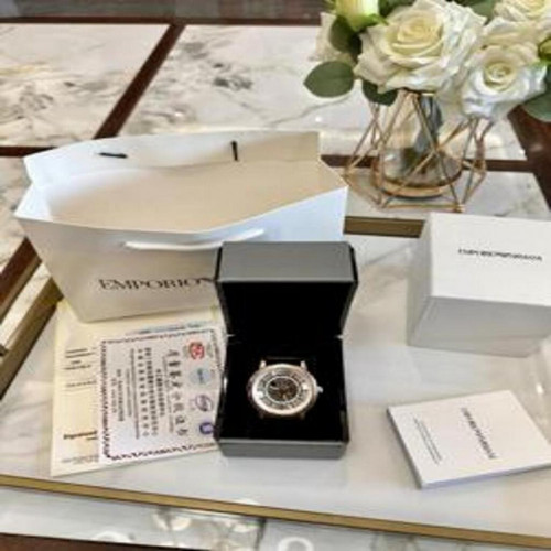 남성용 가죽 시계