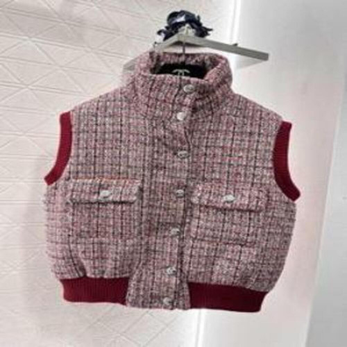여성용 트위드 조끼