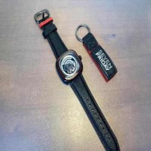 남성용 가죽 시계