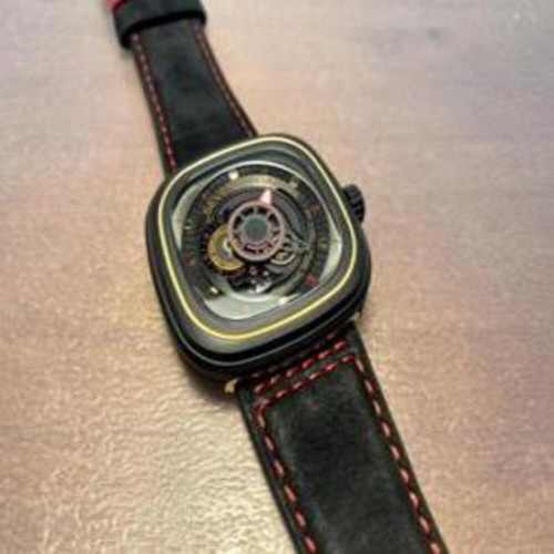 남성용 가죽 시계