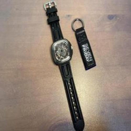 남성용 가죽 시계