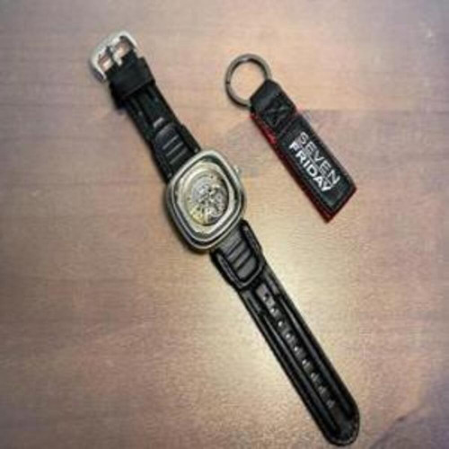 남성용 가죽 시계