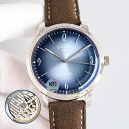 남성용 가죽 시계