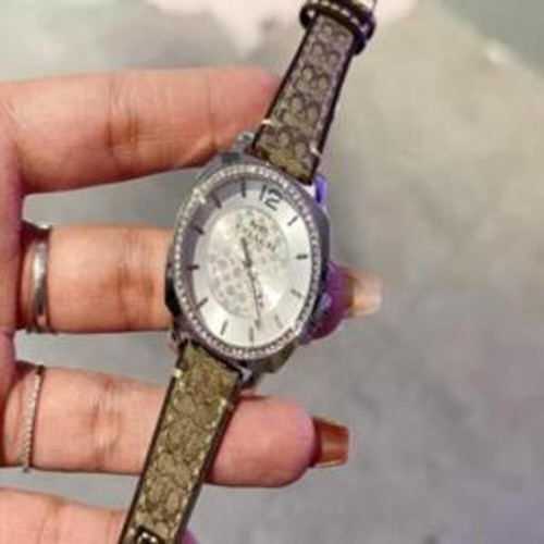 여성용 가죽 시계