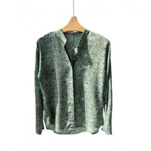 여성용 긴소매 블라우스