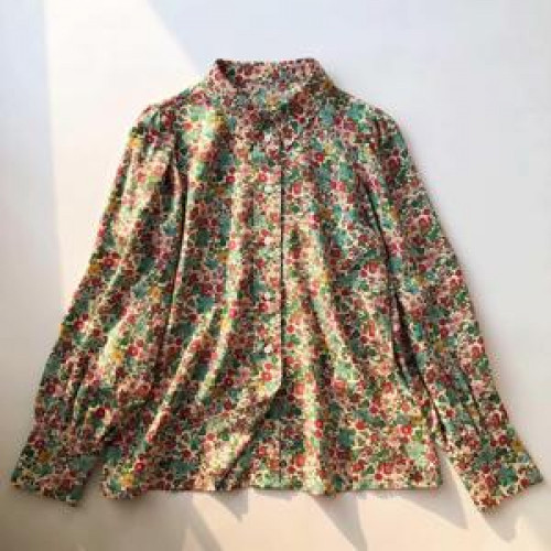 여성용 긴소매 셔츠