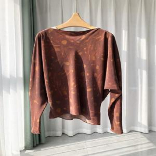 여성용 긴소매 블라우스